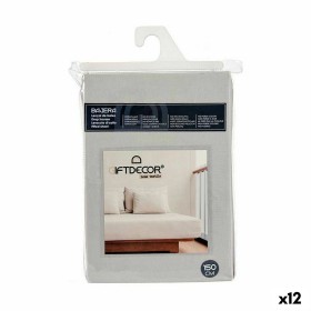 Lençol de baixo 150 cm Cinzento (12 Unidades) de Gift Decor, Lençóis e capas de almofadas - Ref: S3616984, Preço: 57,18 €, De...