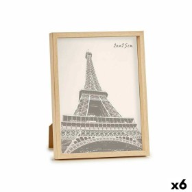 Cadre photo Marron Plastique (21,7 x 2 x 26,7 cm) (6 Unités) de Gift Decor, Cadres muraux et de table - Réf : S3617057, Prix ...