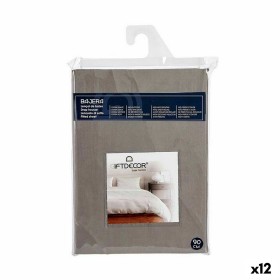 Lençol de baixo 90 cm Antracite (12 Unidades) de Gift Decor, Lençóis e capas de almofadas - Ref: S3617157, Preço: 52,22 €, De...