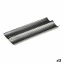 Backform für Baguettes Dunkelgrau Metall Kohlenstoffstahl 16 x 2,5 x 38 cm Brot (12 Stück) von Kinvara, Brotbackformen - Ref:...