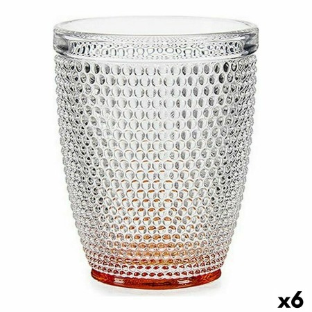 Glass Points Amber Transparent Glass (300 ml) (6 Units) by Vivalto, Tumblers - Ref: S3617420, Price: 11,27 €, Discount: %