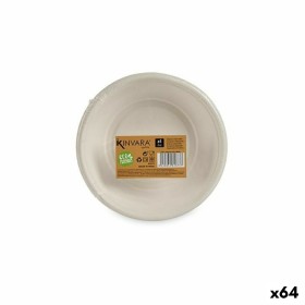 Set di piatti Compostabile Bianco 64 Unità di Kinvara, Piatti - Rif: S3617457, Prezzo: 59,91 €, Sconto: %