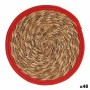 Table Mat Natural Red Natural Fibre (30 x 1 x 30 cm) (48 Units) by Gift Decor, Place Mats - Ref: S3617468, Price: 106,59 €, D...