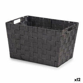 Cestino Nero Stoffa 25 x 20 x 35 cm (12 Unità) di Kipit, Scatole decorative - Rif: S3617558, Prezzo: 56,37 €, Sconto: %