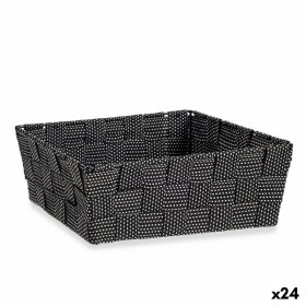 Cestino Intrecciato Nero Stoffa 2,4 L 20 x 8 x 24 cm (24 Unità) di Kipit, Scatole e cassapanche - Rif: S3617566, Prezzo: 44,0...