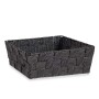 Cesta Trenzada Negro Tela 2,4 L 20 x 8 x 24 cm (24 Unidades) de Kipit, Cajas y arcones de almacenaje - Ref: S3617566, Precio:...