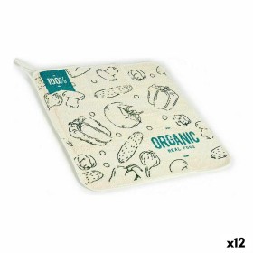 Kitchen Cloth White Green (50 x 0,3 x 50 cm) (12 Units) by Kinvara, Dish Cloth & Towels - Ref: S3617728, Price: 21,77 €, Disc...