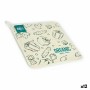 Kitchen Cloth White Green (50 x 0,3 x 50 cm) (12 Units) by Kinvara, Dish Cloth & Towels - Ref: S3617728, Price: 22,78 €, Disc...