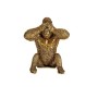 Figura Decorativa Gorila Dorado Resina (9 x 18 x 17 cm) de Gift Decor, Adornos - Ref: S3617935, Precio: 50,51 €, Descuento: %