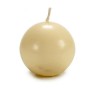 Candle Ball Cream Wax (7,5 x 7,5 x 7,5 cm) (4 Units) | Tienda24 - Global Online Shop Tienda24.eu