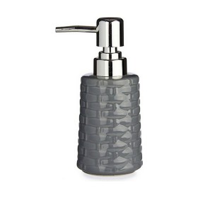 Soap Dispenser Ceramic Silver Grey 6 Units (350 ml) by Berilo, Stands and dispensers - Ref: S3618126, Price: 9,73 €, Discount: %