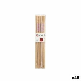 Sushi Set Brown Bamboo (48 Units) by Kinvara, Plates and dishes - Ref: S3618240, Price: 60,29 €, Discount: %