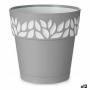 Vaso Autoirrigante Stefanplast Grigio 15 x 15 x 15 cm Bianco Plastica (12 Unità) | Tienda24 - Global Online Shop Tienda24.eu