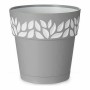 Vaso Autoirrigante Stefanplast Grigio 15 x 15 x 15 cm Bianco Plastica (12 Unità) | Tienda24 - Global Online Shop Tienda24.eu