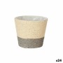 Plantador 15 x 15 x 14 cm Cinzento Natural Corda Plástico (24 Unidades) de Ibergarden, Vasos - Ref: S3618400, Preço: 56,19 €,...