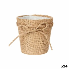 Cache-pot Lien Marron Corde Plastique 11 x 10,5 x 11 cm (24 Unités) de Ibergarden, Cache-pots - Réf : S3618417, Prix : 40,70 ...