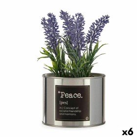 Pianta Decorativa Plastica Lavanda Lattina 6 Unità di Ibergarden, Piante artificiali - Rif: S3618425, Prezzo: 26,09 €, Sconto: %