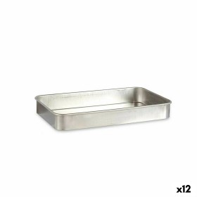 Bandeja para Forno VR Prateado Alumínio Retangular 48 x 34 x 0,5 cm (6 Unidades) | Tienda24 - Global Online Shop Tienda24.eu