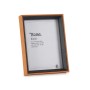 Photo frame Crystal Black Brown MDF Wood (17 x 22 x 3 cm) (6 Units) | Tienda24 - Global Online Shop Tienda24.eu