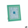 Moldura de Fotos Cristal Verde Plástico (6 Unidades) (2 x 33 x 28 cm) | Tienda24 - Global Online Shop Tienda24.eu