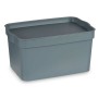 Caixa Multiusos Cinzento Plástico 2,3 L (13,5 x 11 x 20 cm) (24 Unidades) de Kipit, Caixas e baús de arrumação - Ref: S361864...