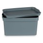 Caixa Multiusos Cinzento Plástico 2,3 L (13,5 x 11 x 20 cm) (24 Unidades) de Kipit, Caixas e baús de arrumação - Ref: S361864...