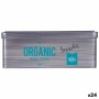 Barattolo Organic Snacks Grigio Latta (11 x 7,1 x 18 cm) (24 Unità) | Tienda24 - Global Online Shop Tienda24.eu