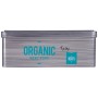 Caixa para Infusões Organic Tea Cinzento Folha de Flandres (11 x 7,1 x 18 cm) (24 Unidades) de Kinvara, Arrumação para chá e ...