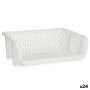 Cesta para verduras Blanco Polipropileno (30 x 13,5 x 38,7 cm) (24 Unidades) de Kinvara, Estantes y soportes - Ref: S3618963,...