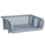 Cesta para verduras Gris Polipropileno (30 x 13,5 x 38,7 cm) (24 Unidades) de Kinvara, Estantes y soportes - Ref: S3618964, P...