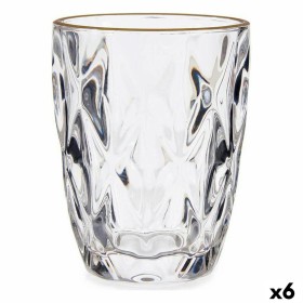 Glass Golden Transparent Glass (270 ml) (6 Units) by Vivalto, Tumblers - Ref: S3619020, Price: 12,90 €, Discount: %