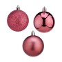 Set of Christmas balls Pink PVC Ø 8 cm (24 Units) by Krist+, Christmas - Ref: S3620394, Price: 59,00 €, Discount: %