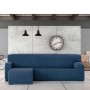 Housse pour chaise longue accoudoir long gauche Eysa TROYA Bleu 170 x 110 x 310 cm de Eysa, Housses de canapé - Réf : D160710...