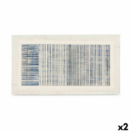 Lienzo Rayas Con relieve (110 x 60 x 2,5 cm) (2 Unidades) de Gift Decor, Impresiones sobre lienzo - Ref: S3620880, Precio: 13...