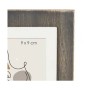 Fotorahmen 2 fotos Haus Schwarz Braun Holz MDF (28 x 23,5 x 6 cm) (6 Stück) von Gift Decor, Wand- und Tischrahmen - Ref: S362...