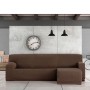 Capa para chaise longue de braço curto esquerdo Eysa TROYA Castanho 170 x 110 x 310 cm de Eysa, Sofás - Ref: D1607103, Preço:...