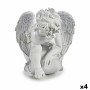 Figurine Décorative 24 x 27 x 28 cm Blanc (4 Unités) | Tienda24 - Global Online Shop Tienda24.eu