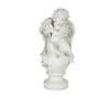 Figura Decorativa Ángel Blanco 22 x 22 x 48 cm (2 Unidades) de Krist+, Adornos - Ref: S3622412, Precio: 75,69 €, Descuento: %