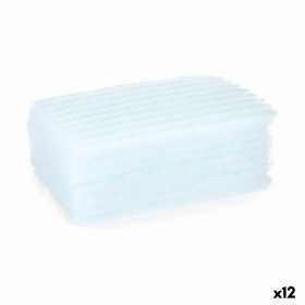 Esponja Corporal Jabón Azul Blanco 19,5 x 12 x 1,5 cm (12 Unidades) de Berilo, Esponjas - Ref: S3622438, Precio: 20,36 €, Des...