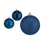 Lot de boules de Noël Bleu Plastique 8 x 9 x 8 cm (12 Unités) de Krist+, Noël - Réf : S3622496, Prix : 25,68 €, Remise : %