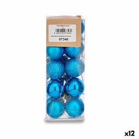 Conjunto de bolas de Natal Ø 3 cm Azul Plástico (12 Unidades) de Krist+, Natal - Ref: S3622501, Preço: 17,07 €, Desconto: %