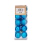 Lot de boules de Noël Ø 3 cm Bleu Plastique (12 Unités) | Tienda24 - Global Online Shop Tienda24.eu