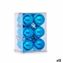 Set de Bolas de Navidad Ø 3 cm Azul Plástico 12 x 6 x 6 cm (12 Unidades) de Krist+, Navidad - Ref: S3622509, Precio: 14,02 €,...