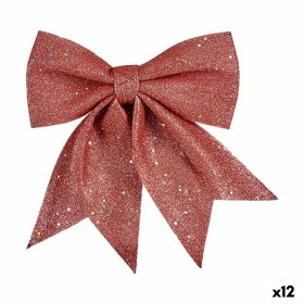 Adorno Navideño Lazo 20,5 x 3 x 25,5 cm Rosa Poliestireno (12 Unidades) de Krist+, Navidad - Ref: S3622517, Precio: 13,25 €, ...