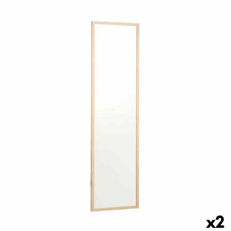 Wandspiegel 30 x 120 cm Braun Holz MDF (2 Stück) von Gift Decor, Wandspiegel - Ref: S3622606, Preis: 63,94 €, Rabatt: %