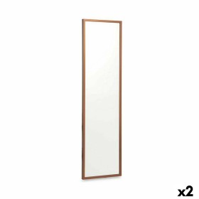 Miroir mural 30 x 120 cm Bronze Bois MDF (2 Unités) de Gift Decor, Miroirs muraux - Réf : S3622608, Prix : 59,73 €, Remise : %