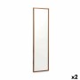 Wall mirror 30 x 120 cm Bronze MDF Wood (2 Units) | Tienda24 - Global Online Shop Tienda24.eu