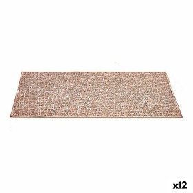 Dessous de plat Rose Plastique (45 x 0,01 x 30 cm) (12 Unités) de Kinvara, Sets de table - Réf : S3622653, Prix : 9,83 €, Rem...