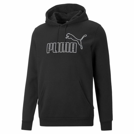 Sudadera con Capucha Hombre Puma Essentials Negro