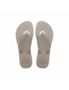 Badelatschen für Frauen Havaianas Fantasia Gloss Silberfarben | Tienda24 Tienda24.eu